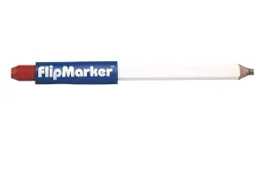 ✏️ Professional FlipMarker 2-in-1 Carpenter Pencil & Lumber Crayon Combo 📏 Dual-Ended Marking Tool