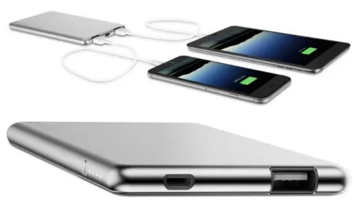 2 Pack: Mophie Aluminum Powerstation (2 x 4,000mAh) Refurbished - Ships Same/Next Day!