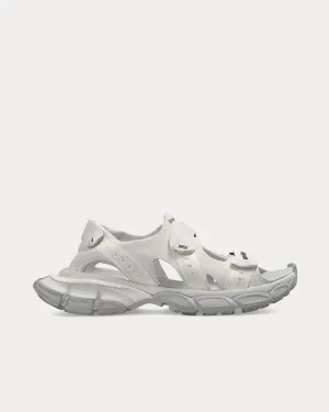 3XL Chunky Rubber White Sandals