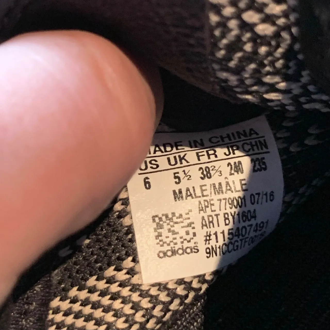 Adidas Yeezy Boost 350 V2 Core Black White Stripe Sneakers