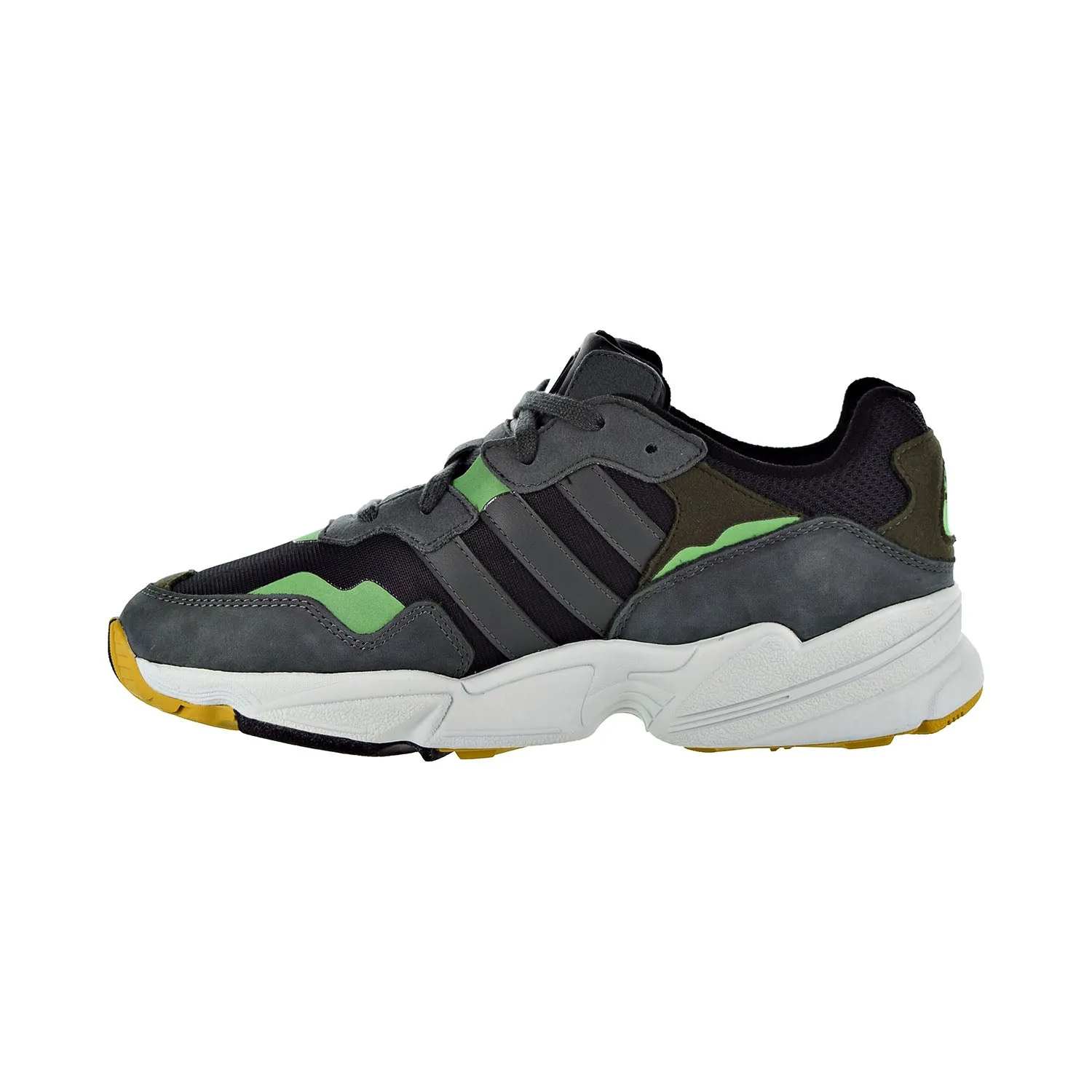 Adidas Yung-96 Men's Shoes Core Black/Legend Ivy/Raw Ochre