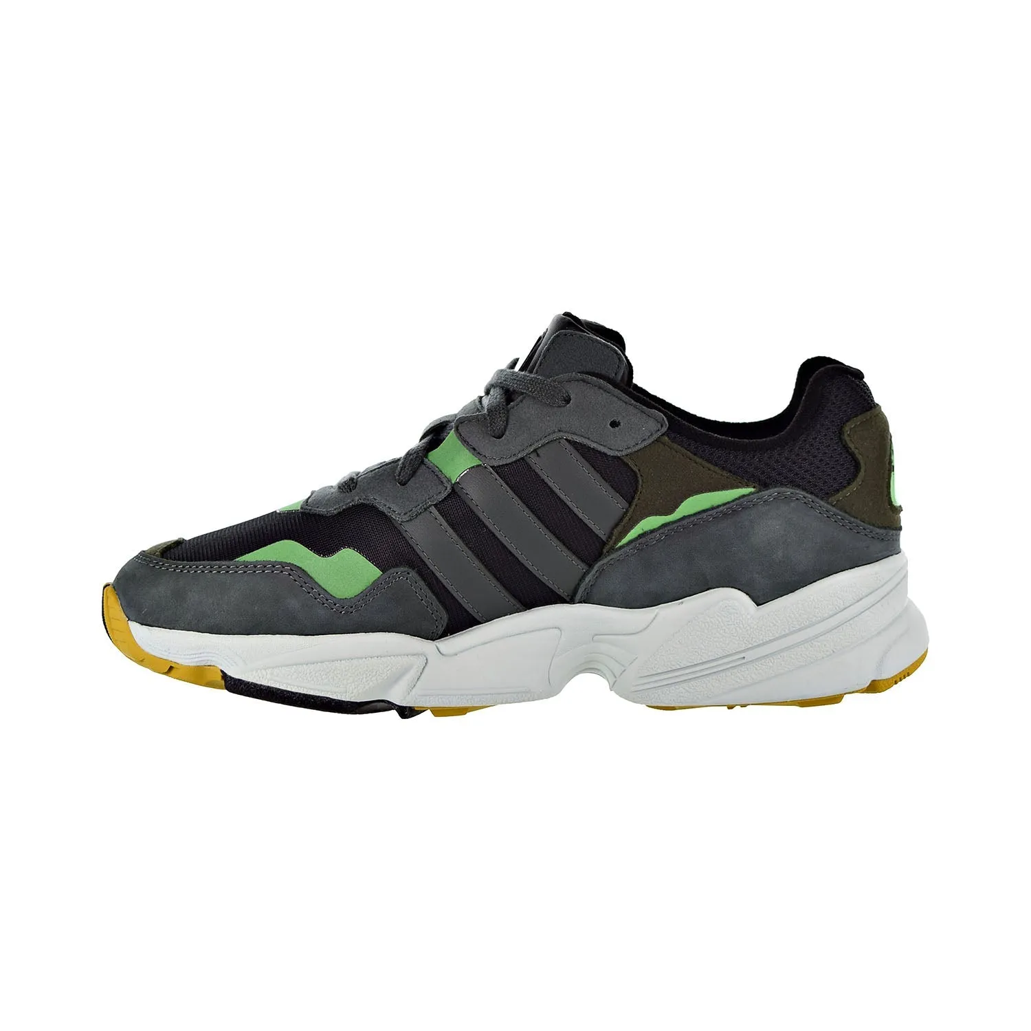 Adidas Yung-96 Men's Shoes Core Black/Legend Ivy/Raw Ochre