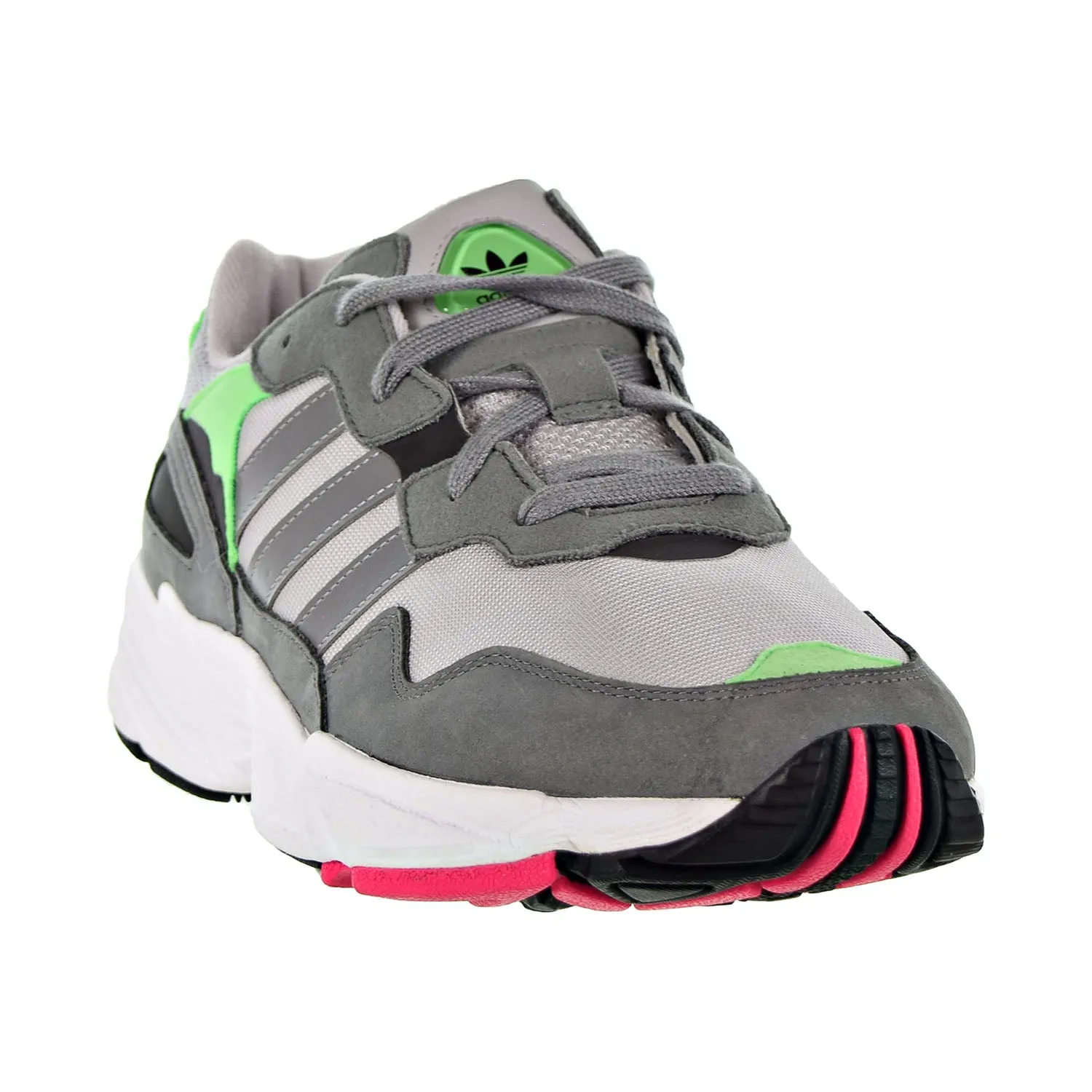 Adidas Yung-96 Men's Shoes Grey Two/Grey Three/Shock Pink
