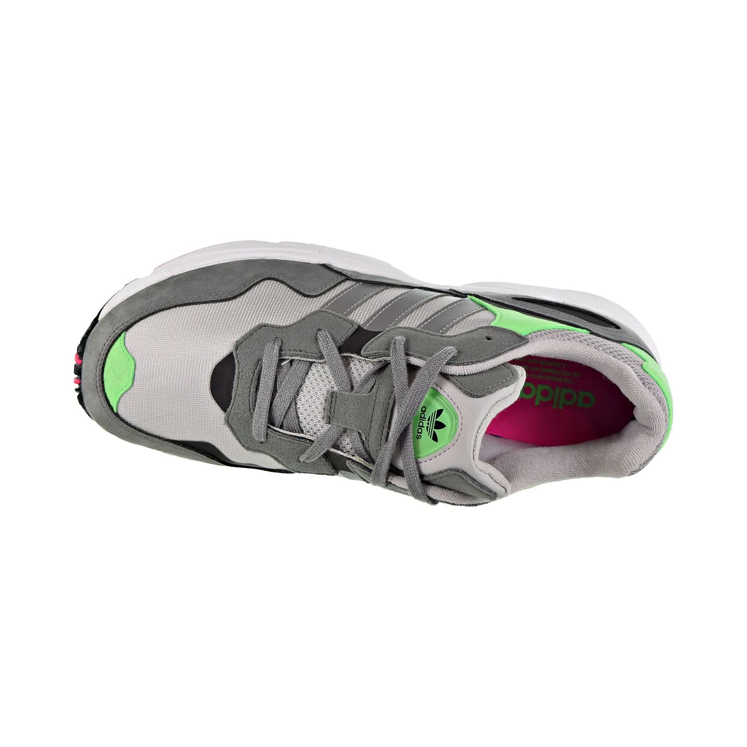 Adidas Yung-96 Men's Shoes Grey Two/Grey Three/Shock Pink