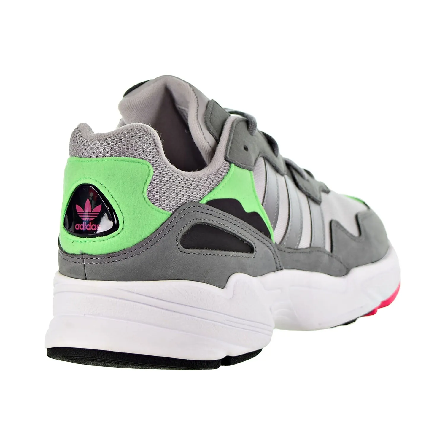 Adidas Yung-96 Men's Shoes Grey Two/Grey Three/Shock Pink