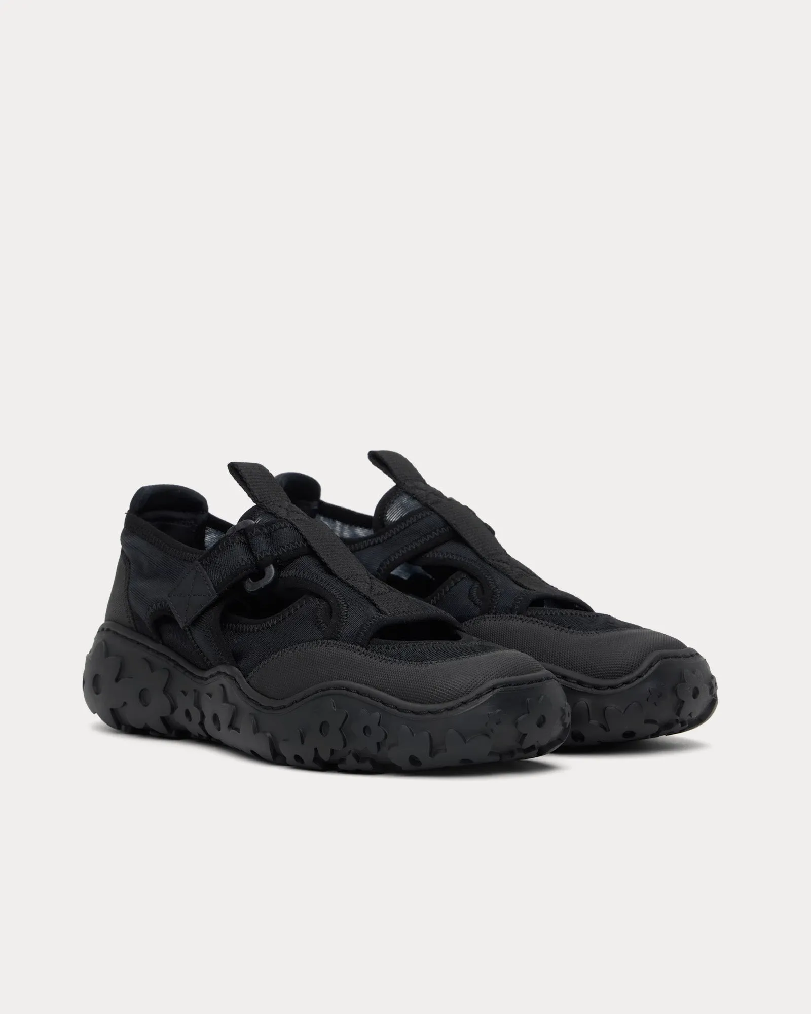 Aria Black Slip On Sneakers