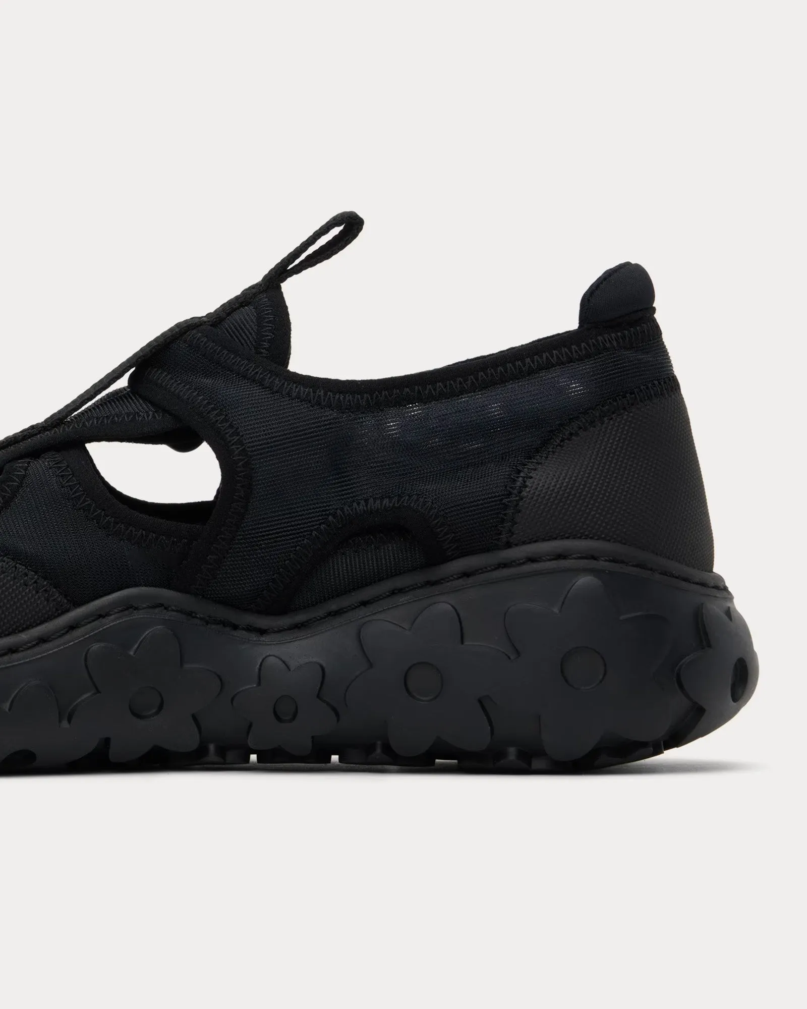 Aria Black Slip On Sneakers