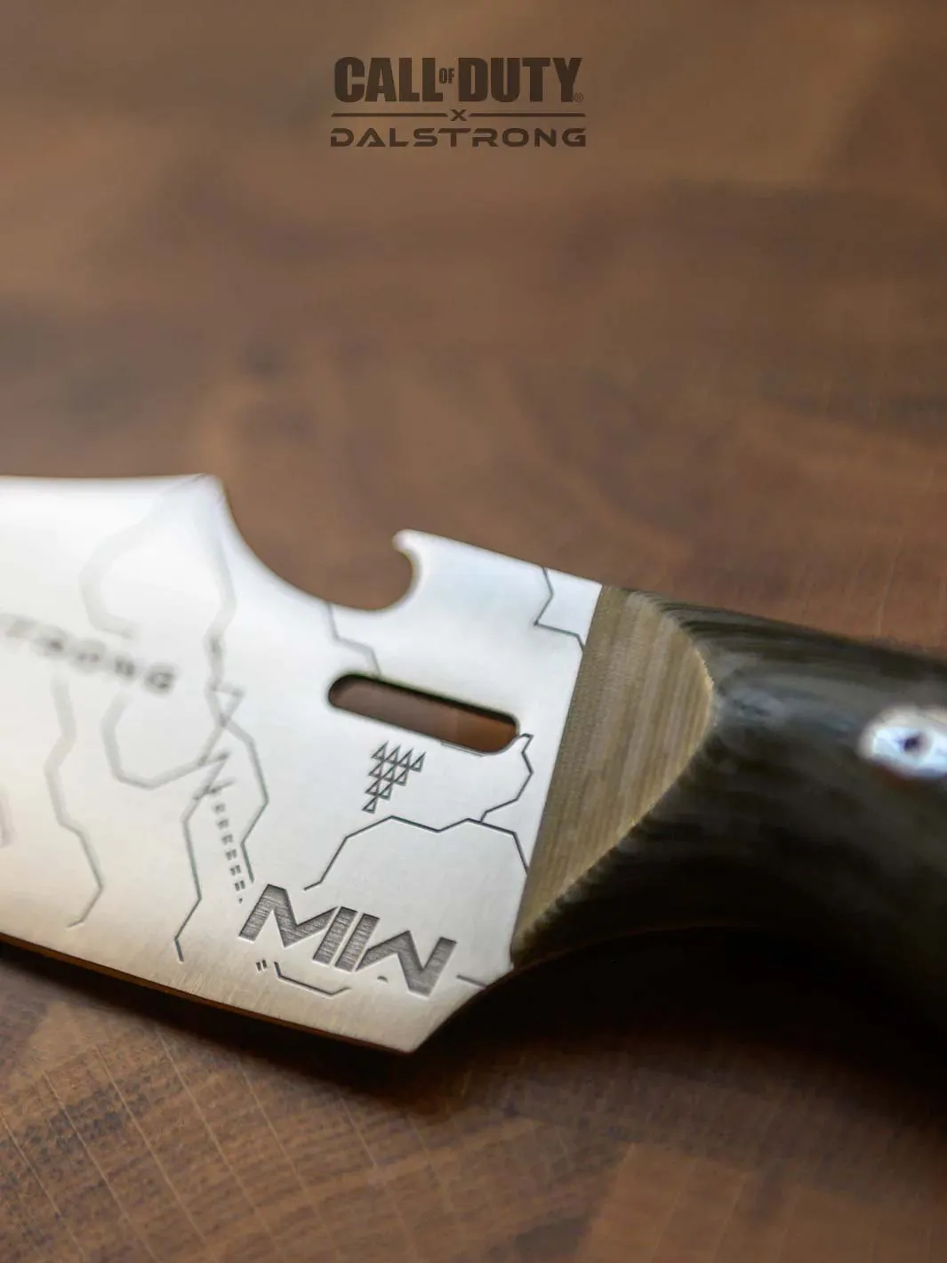 BBQ Pitmaster Knife 6.5" | Call of Duty © Edition | Forked Tip & Bottle Opener | EXCLUSIVE COLLECTOR KNIFE | Dalstrong ©