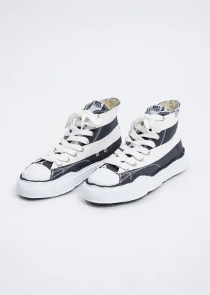 Black and White Stars and Stripes High Top Original Sole Sneaker