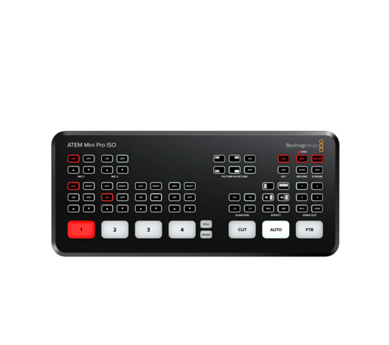 Blackmagic Design ATEM Mini Pro ISO HDMI Live Stream Switcher