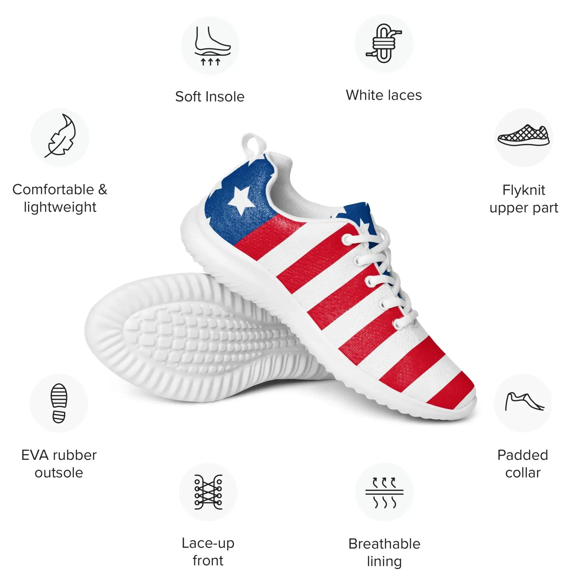 B|MFY Men’s USA Athletic Shoes