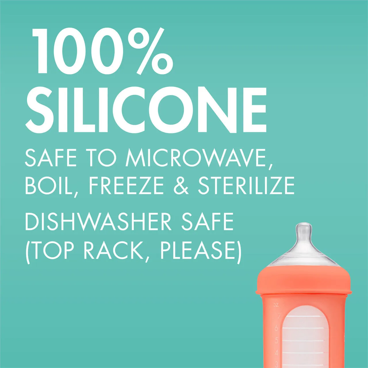 Boon Nursh Silicone Pouch Bottle 3-pack | Speckle