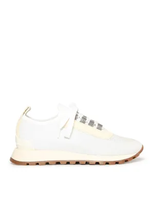 Brunello Cucinelli knitted sneakers with lurex