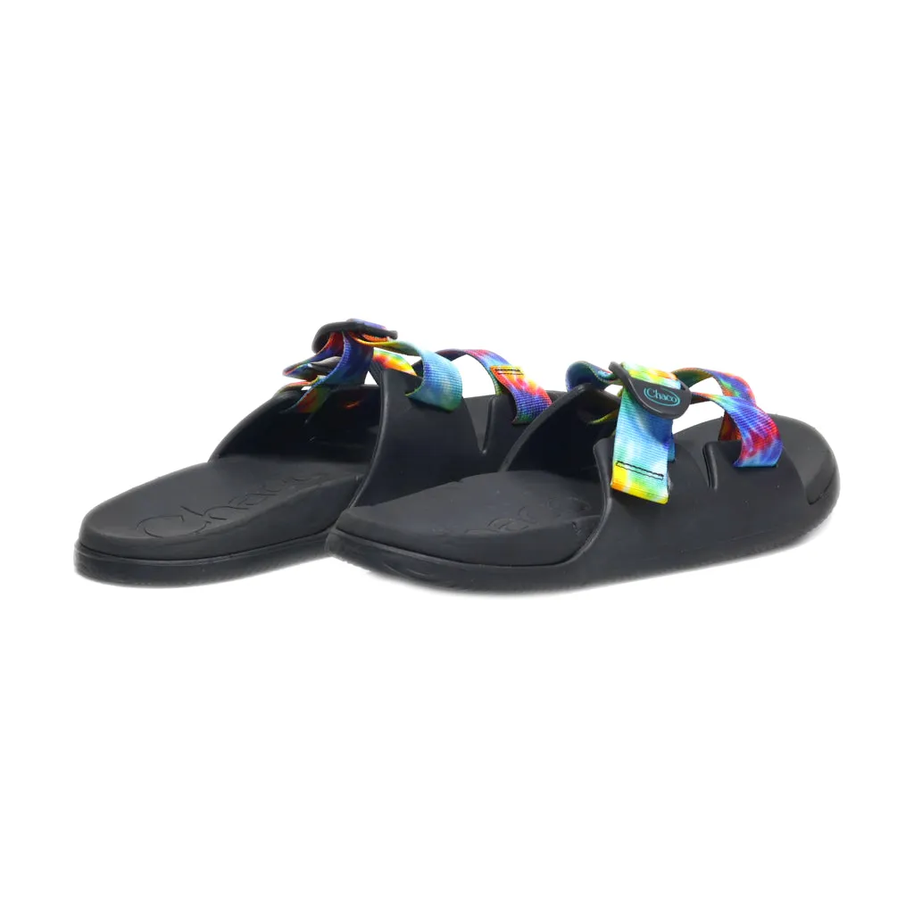 Chaco Flip Flops Fabric Multicolour Colour For Women