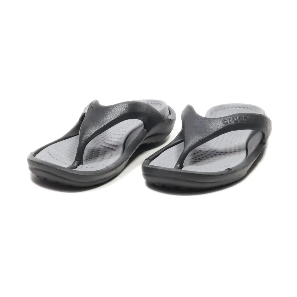 Crocs Athens Flip Flops Eva Black Colour For Men