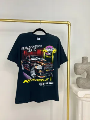 DODGE RAM READY TO RUMBLE BLACK T-SHIRT