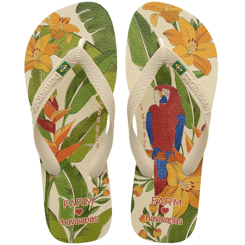 Farm Ararinhas Flip Flops