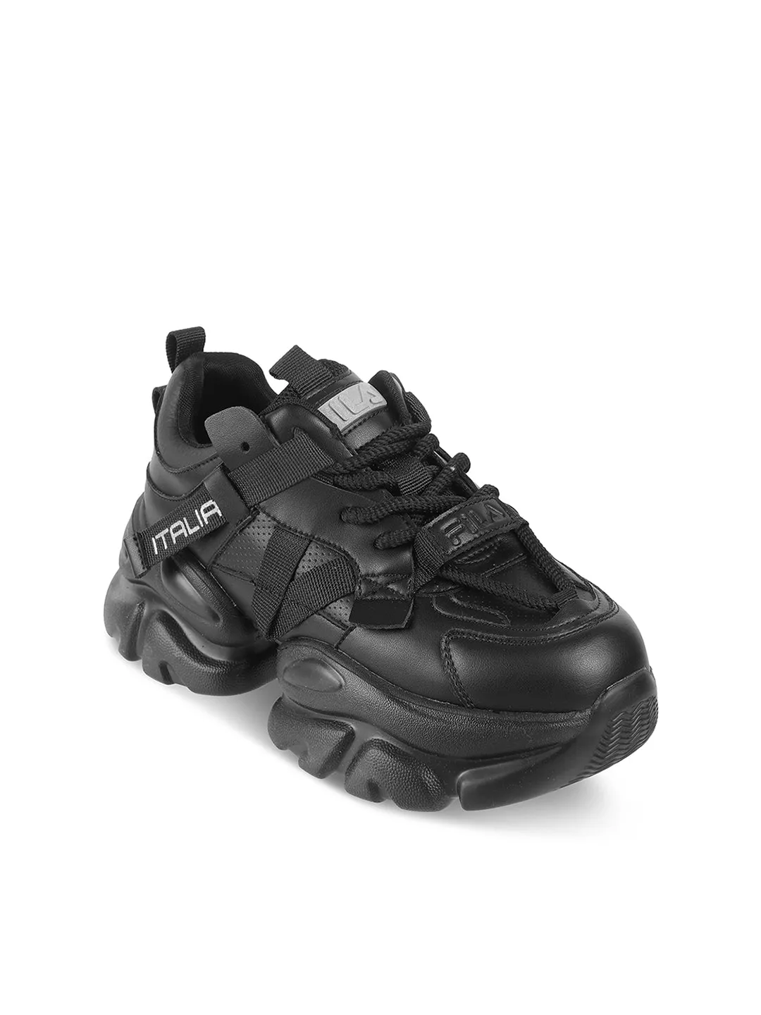 Fila Womens Envi Halli Black Sneakers
