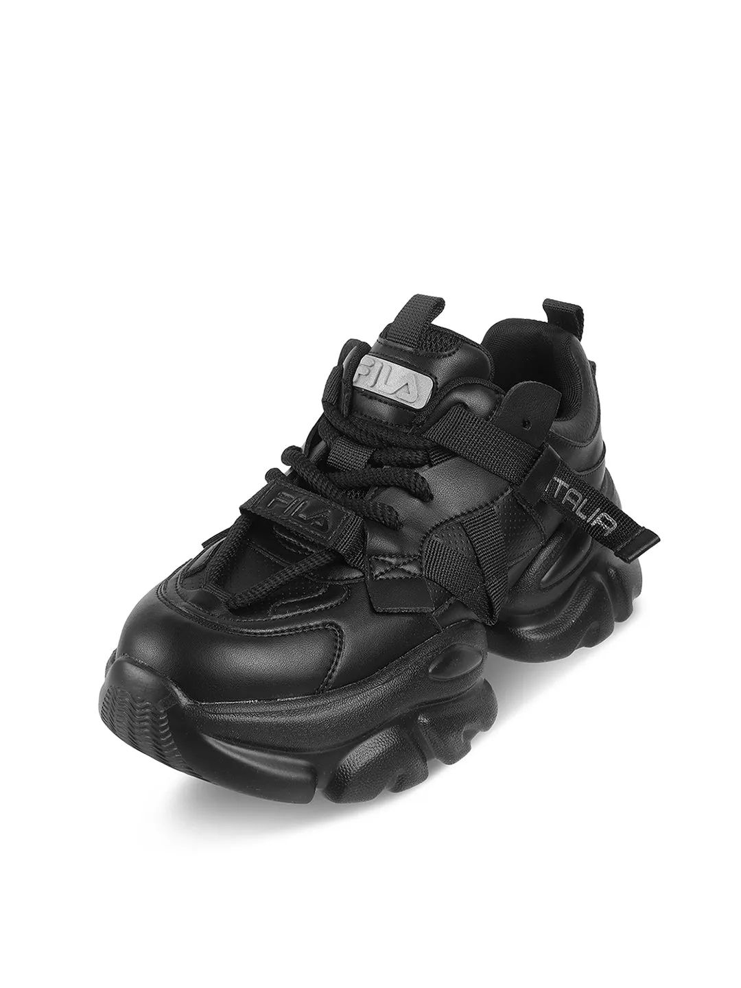 Fila Womens Envi Halli Black Sneakers