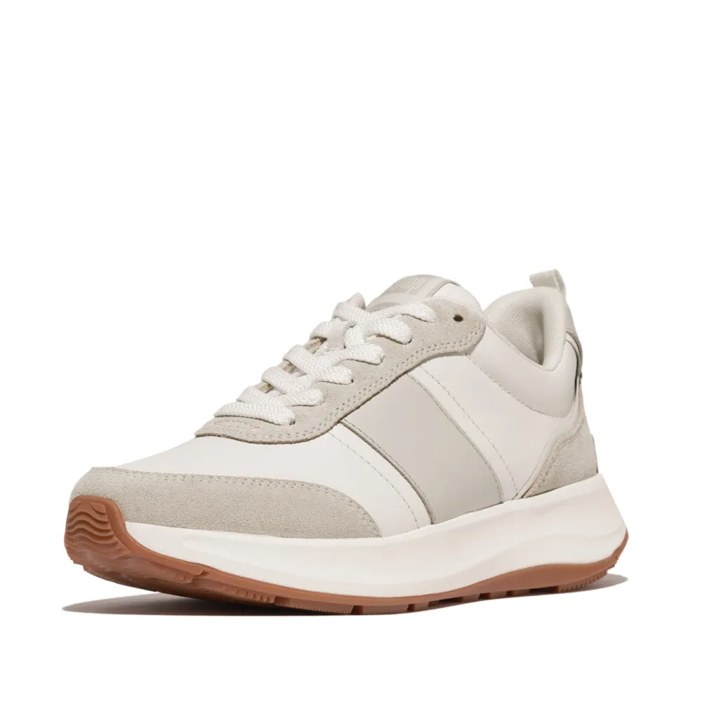 FitFlop F-Mode Flow Leather/Suede Trainers