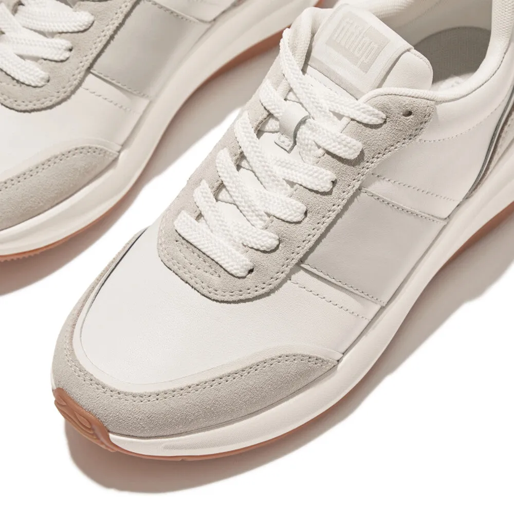 FitFlop F-Mode Flow Leather/Suede Trainers