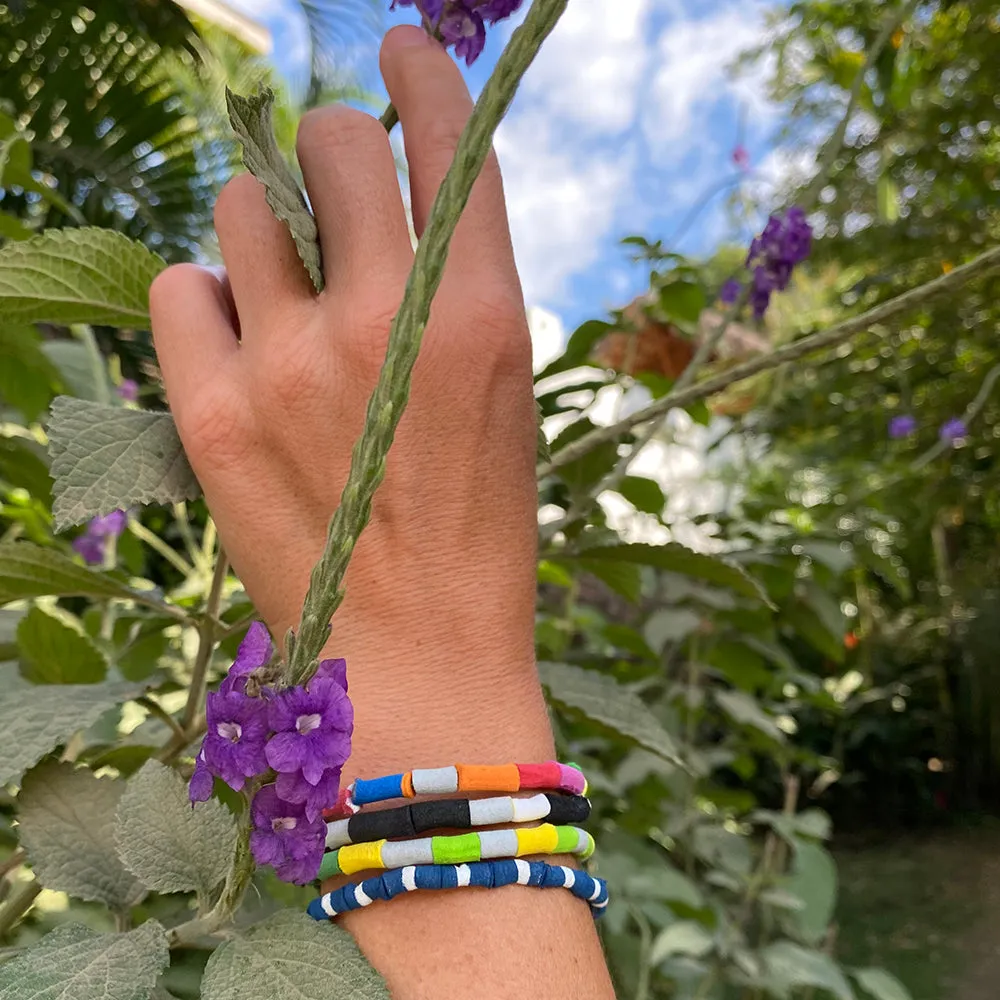 Flip Flop Bracelet - Coral Reef
