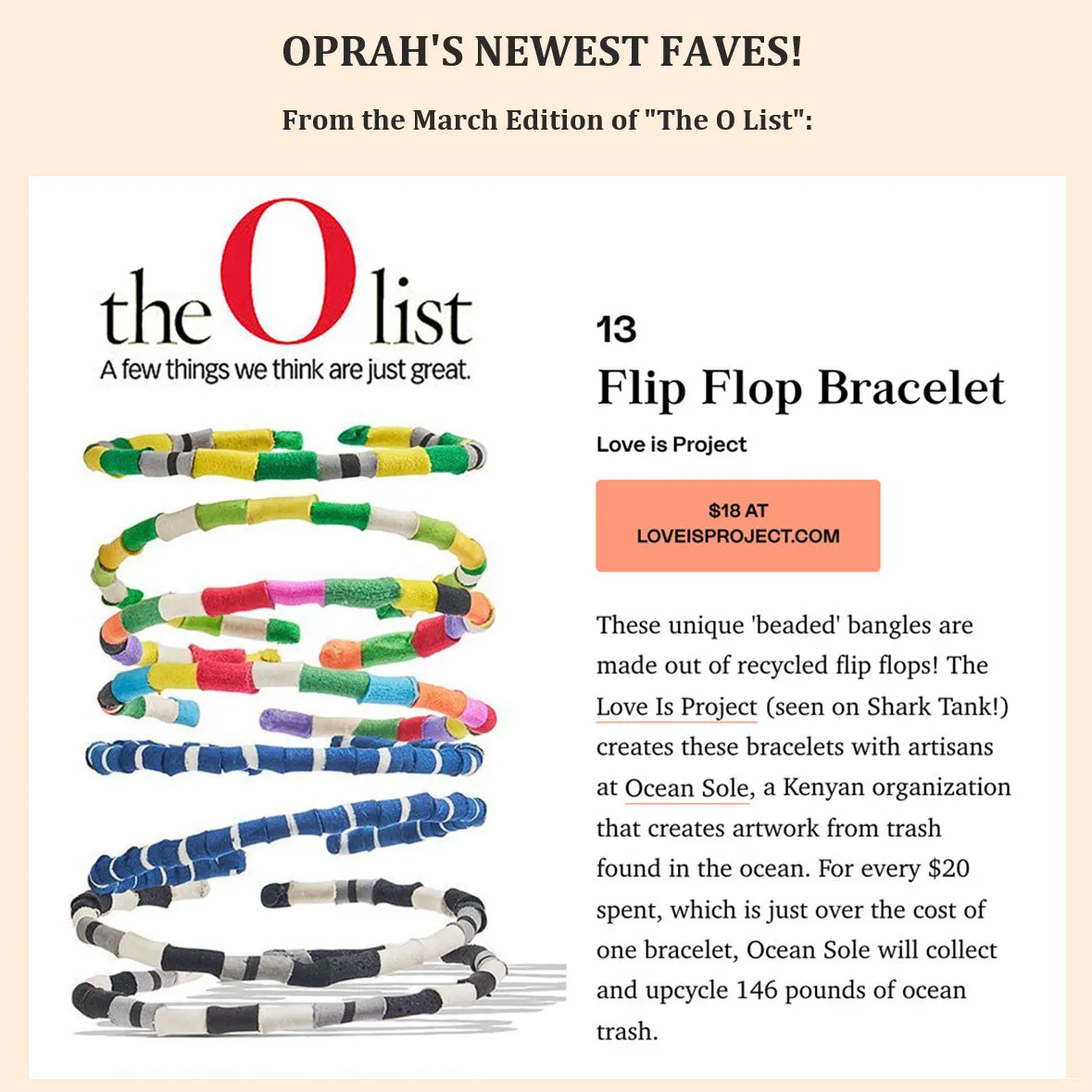 Flip Flop Bracelet - Green Turtle