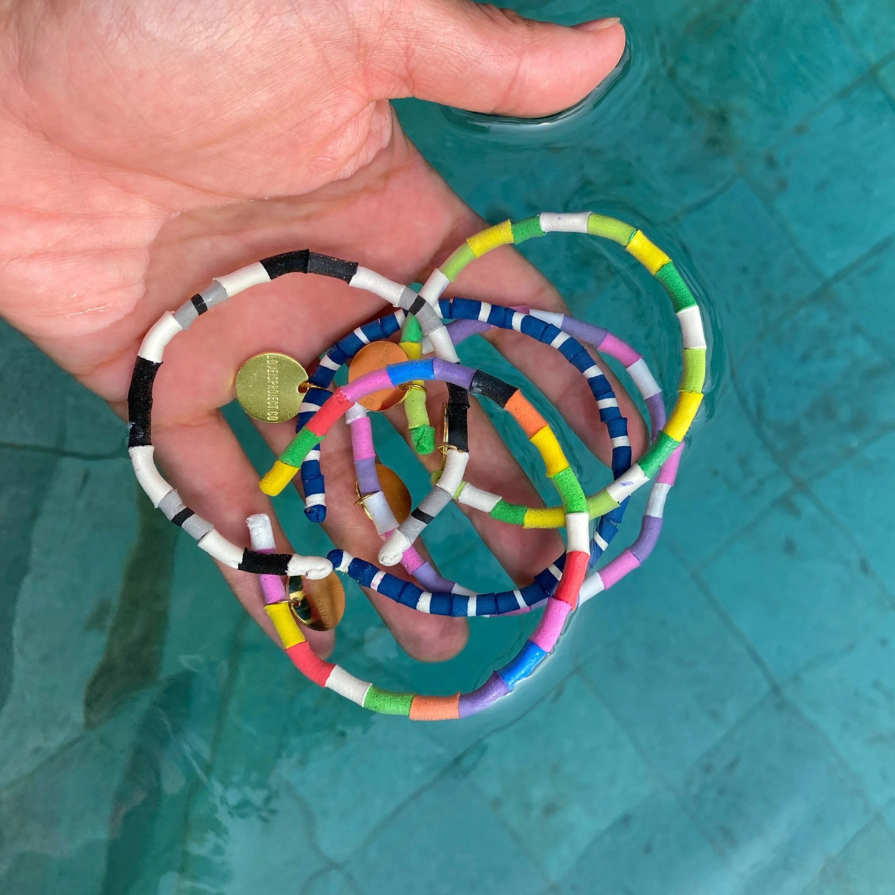 Flip Flop Bracelet - Pink Flamingo
