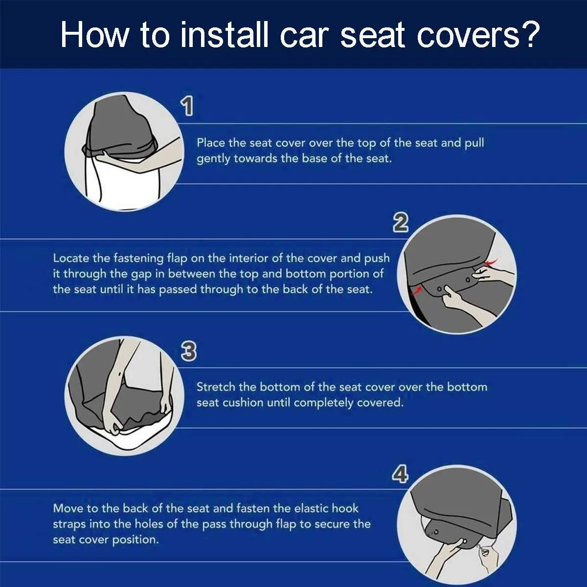 Flip Flop Frenzy Car Seat Cover