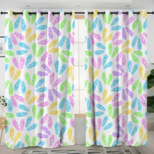 Flip Flops Galore Curtains