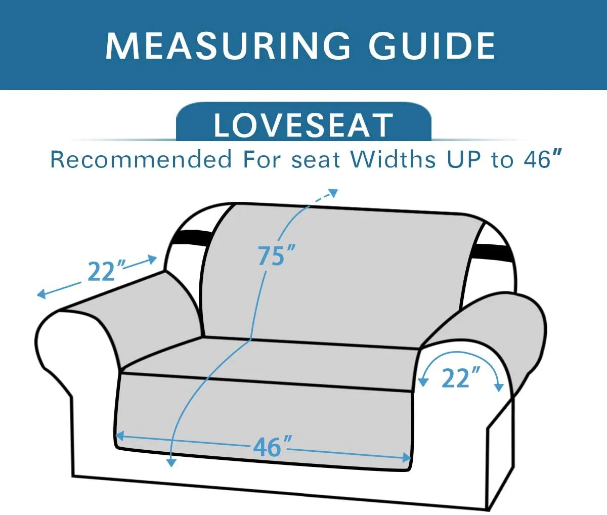 Flip Flops Galore Sofa Cover