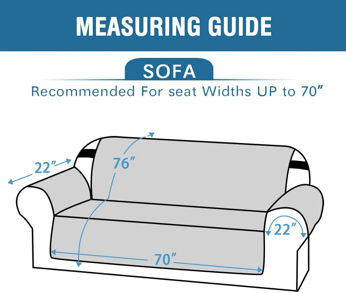 Flip Flops Galore Sofa Cover