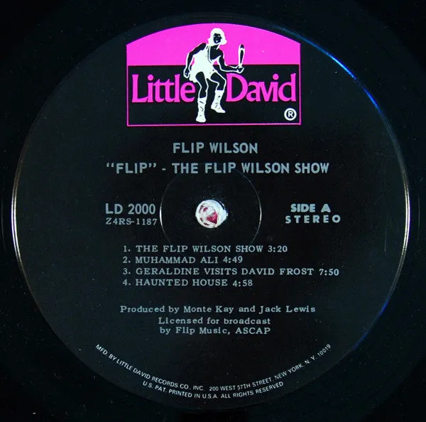 Flip Wilson With Special Guest David Frost - "Flip" - The Flip Wilson Show - Very Good Plus (VG )