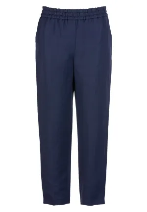 Flowed Pants | Navy