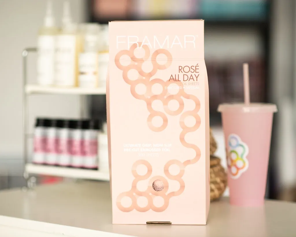 Framar Embossed Foil - Rosé All Day (Medium)