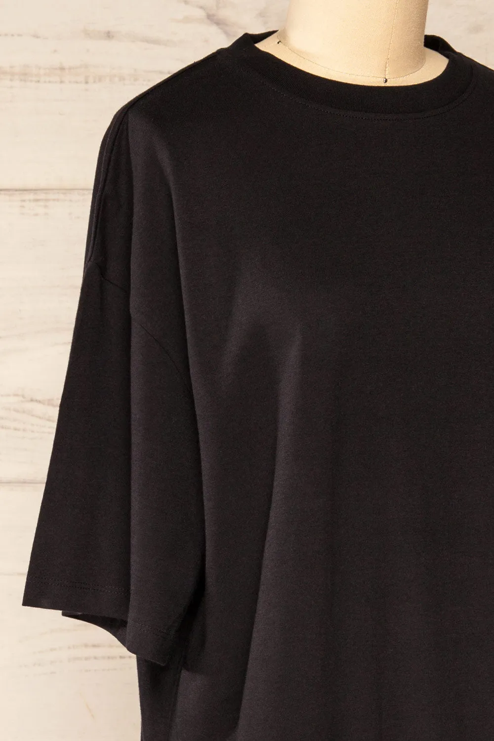 Geel Black | Printed T-Shirt Dress
