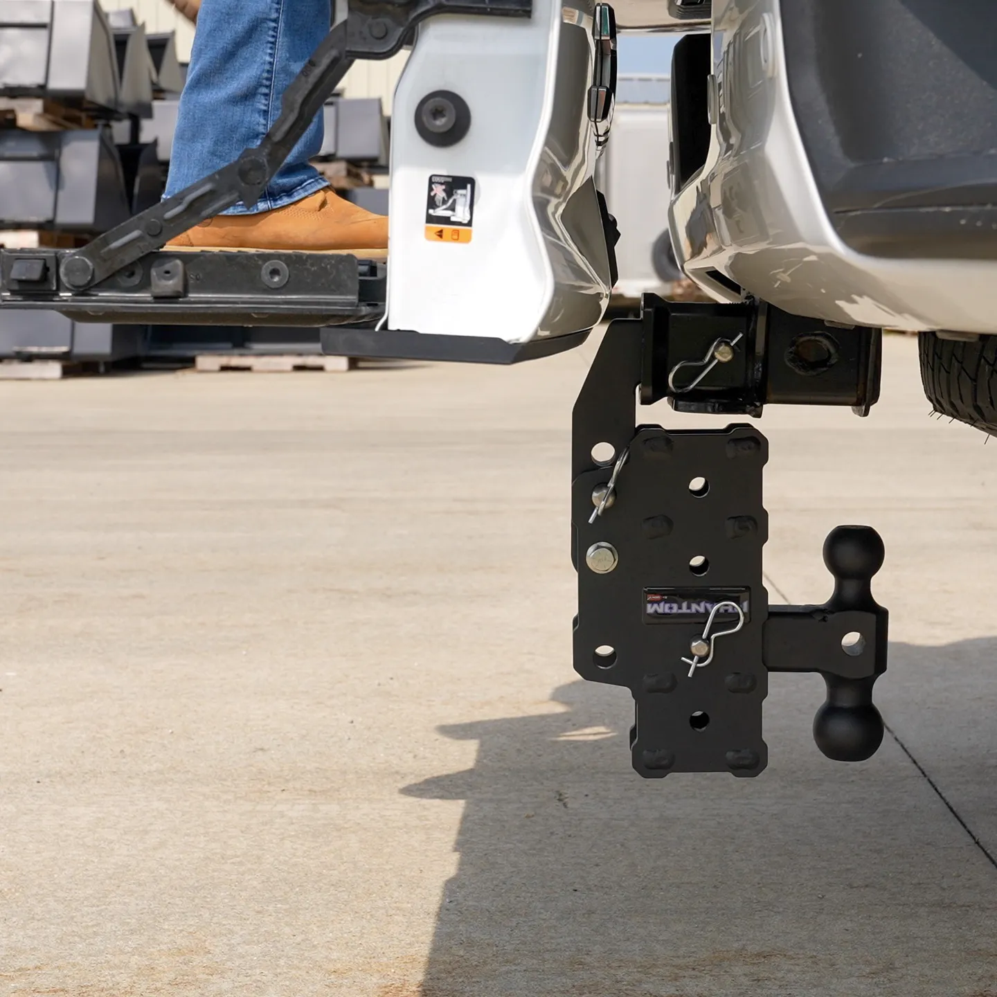 Gen-Y Hitch Phantom Flip & Tow 12K Drop Hitch (2" Shank) 6" or  9" Drop