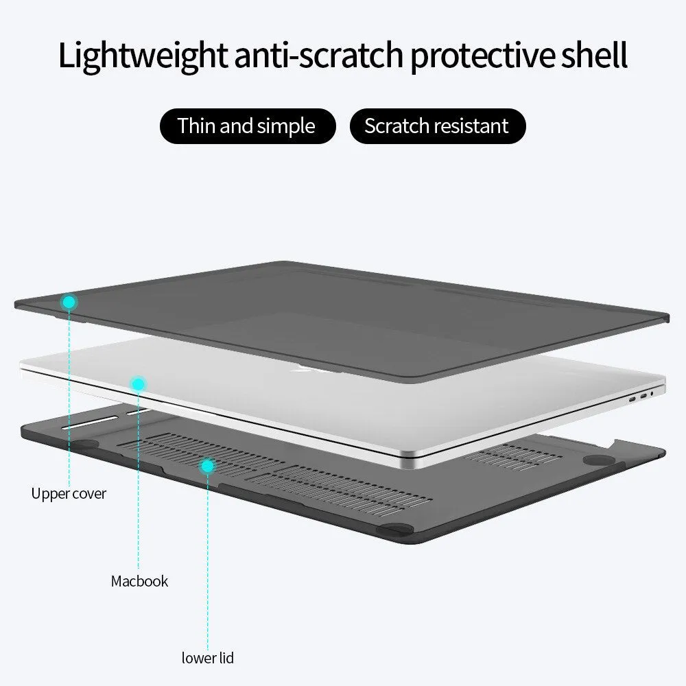 Hard Case for Macbook Pro 16 Inch Cover 2019 UV Printed Compatible with A2141 White Marble