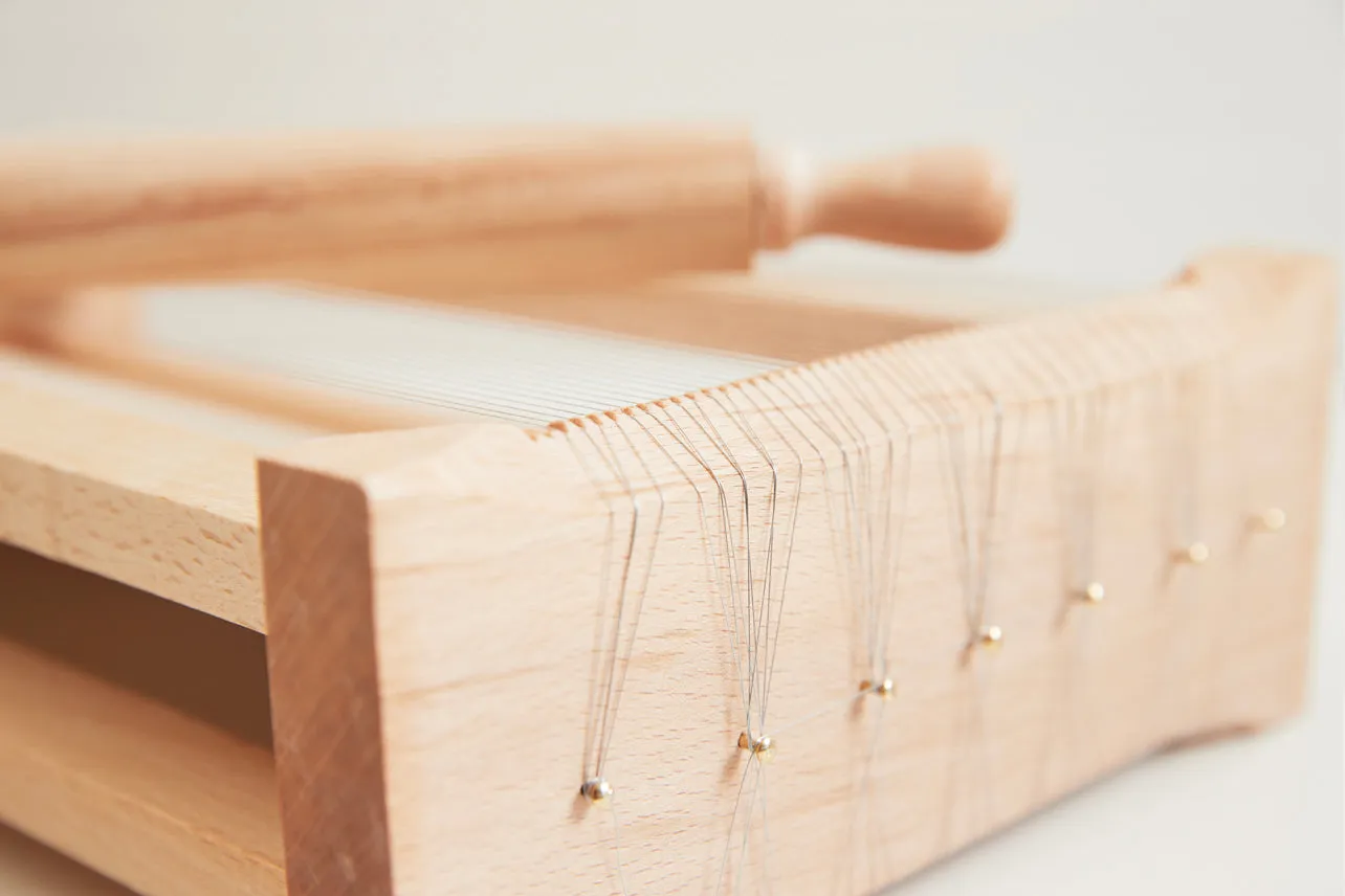 Italian Pasta Chitarra with Rolling Pin - Large