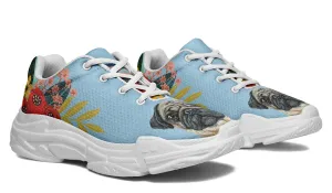 Joyful Pug Chunky Sneakers