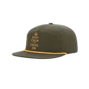 Keep Calm And Chive On Rope Hat