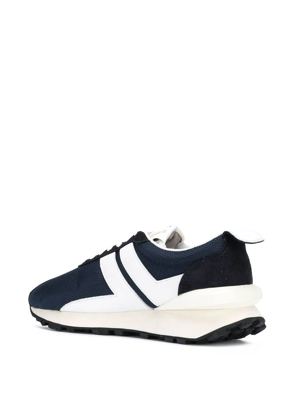 LANVIN Nylon Bumpr Sneakers Navy