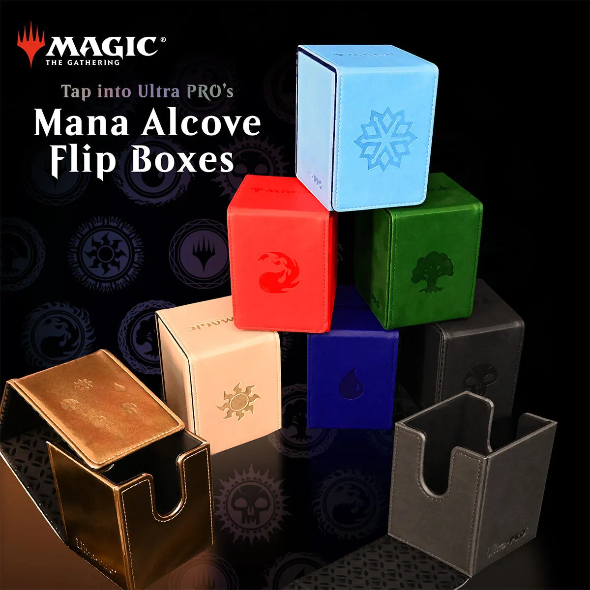 Mana Alcove Flip Deck Box for Magic: The Gathering