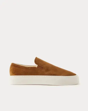 Marie H Caramel Slip On Sneakers