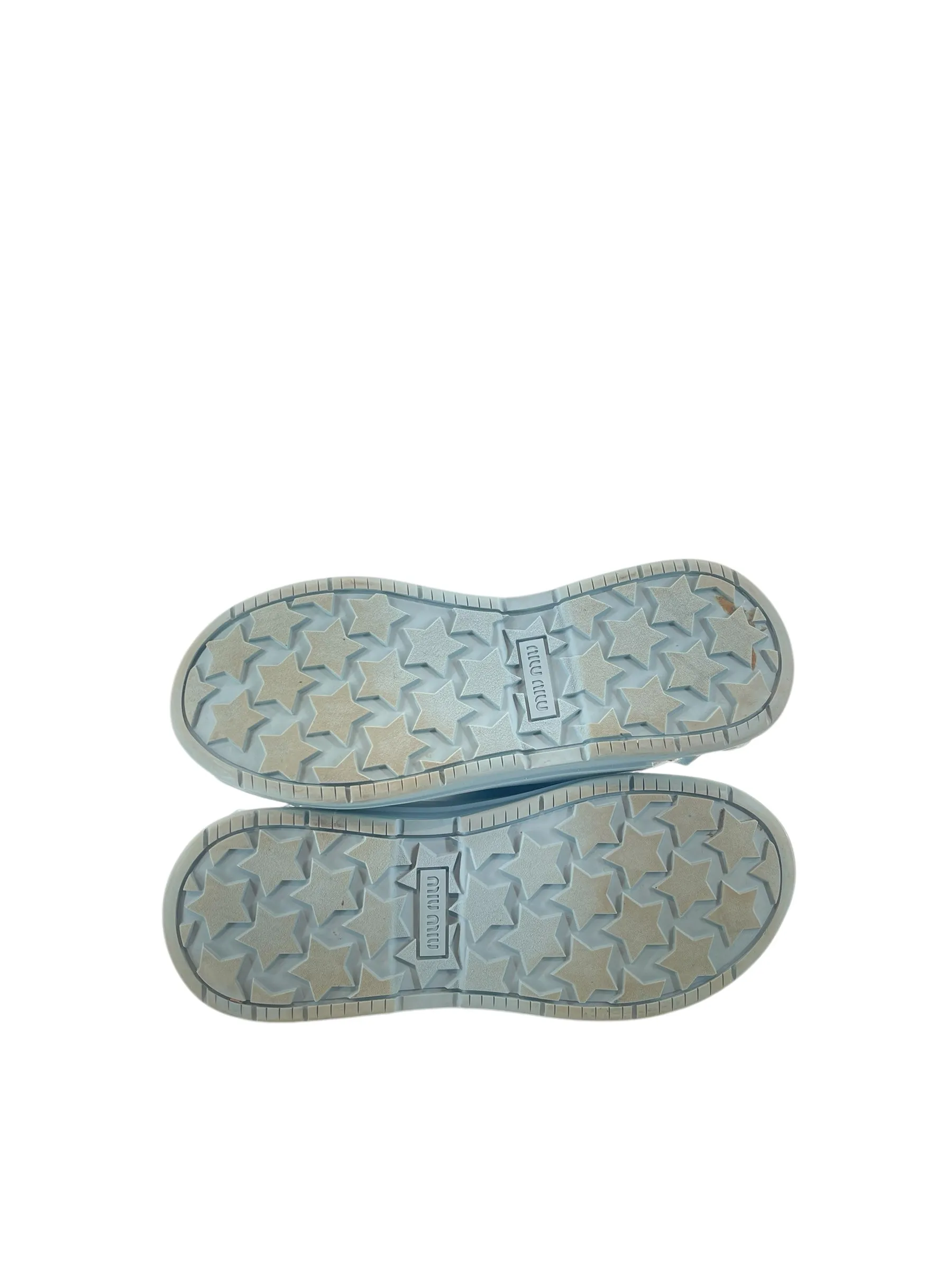Miu Miu Crystal Embellished Chunky Womens Sneakers