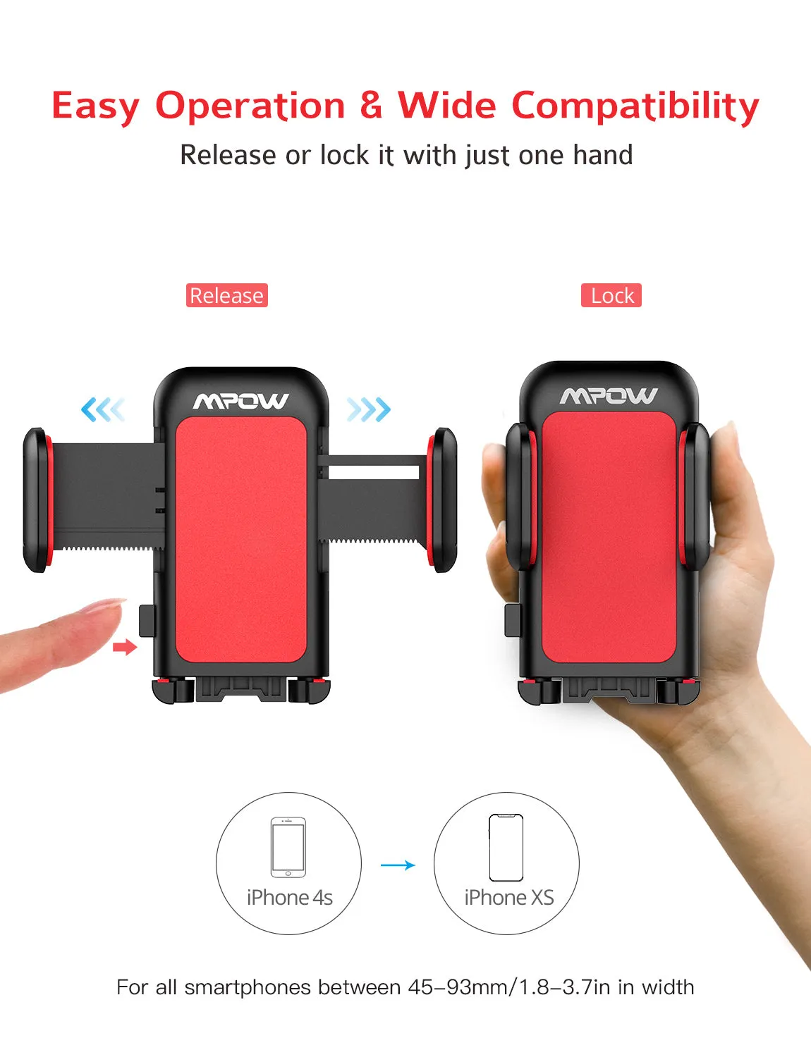 Mpow 051BR CD SLot Car Phone Mount