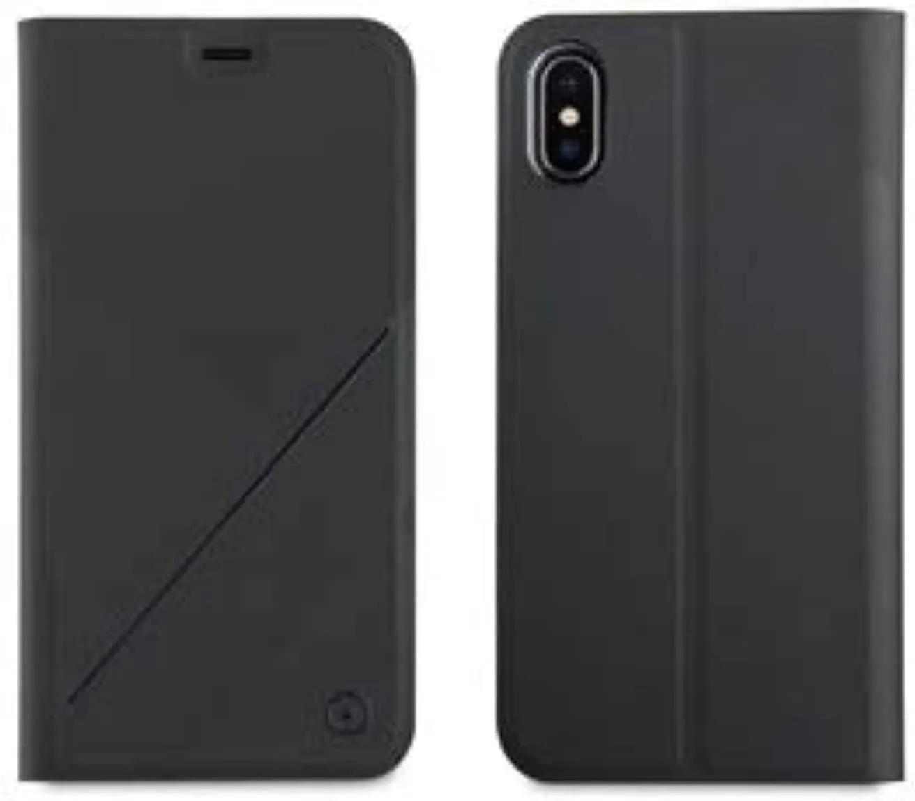 Muvit Stand Folio for iphone X/XS 5.8" Black - MUFLS0233