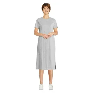 New George Women's Midi T-shirt Dress, Grey, sz L