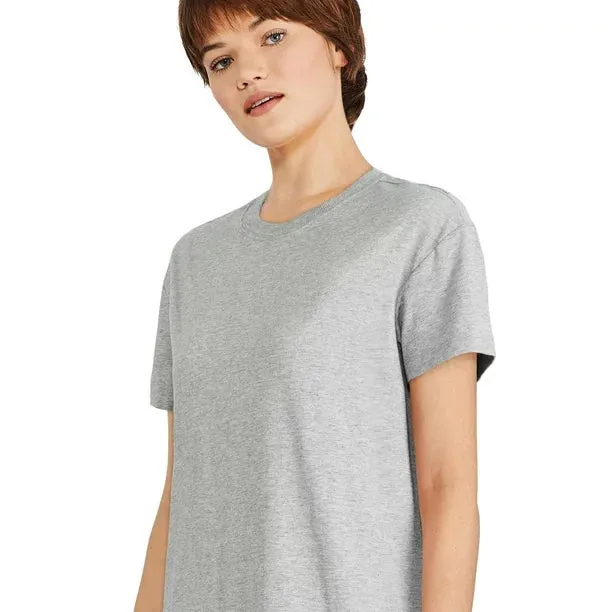 New George Women's Midi T-shirt Dress, Grey, sz L