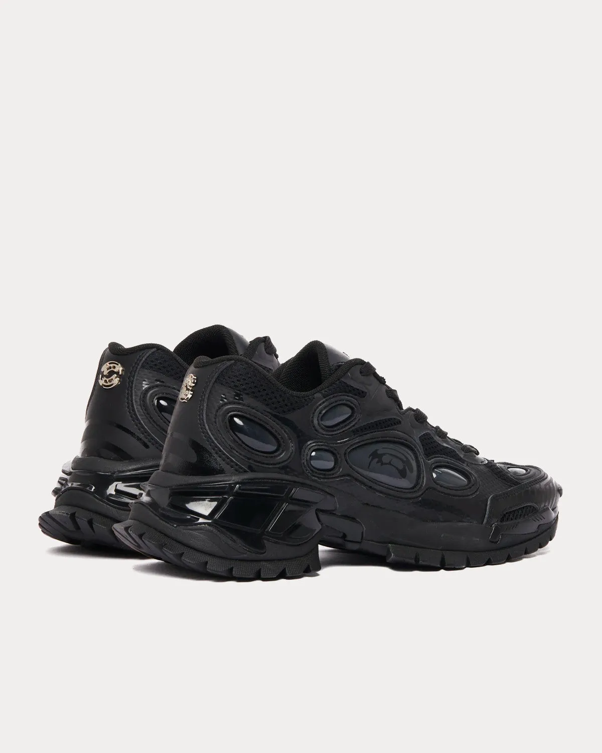 New Nucleo Black Low Top Sneakers